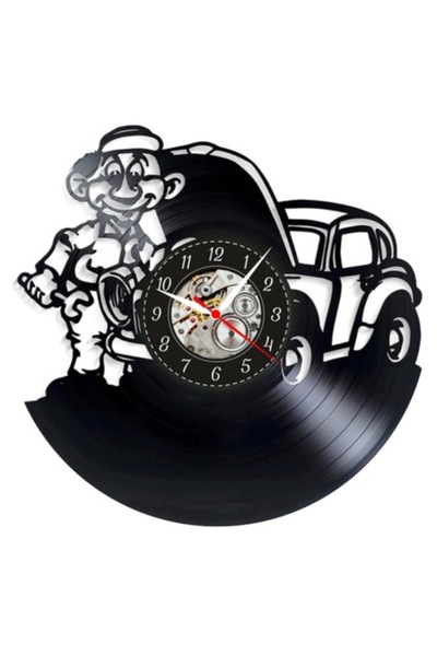 OEM Decorative Wall Clock 'Car Service & Mechanic'