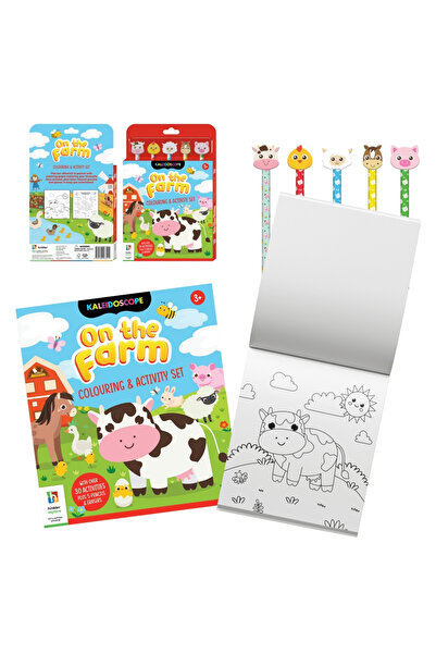 Hinkler On the Farm Colouring & Activity Set