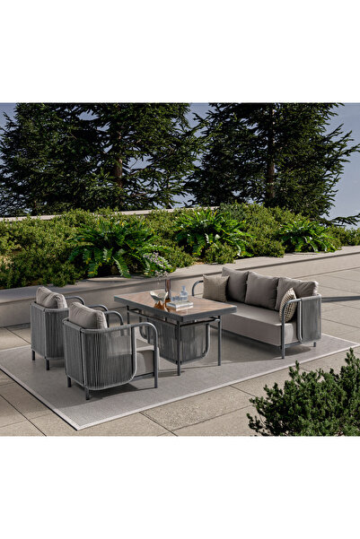 Boline Mobilya Roma Bahçe Oturma Takımı