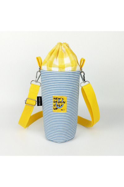 woodycord Husă pentru termos și sticlă de apă, realizată manual, cu design no...