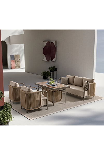 Boline Mobilya Roma Bahçe Oturma Takımı