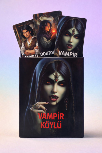 EFBUTİK Yeni Vampir Köylü Kart Oyunu