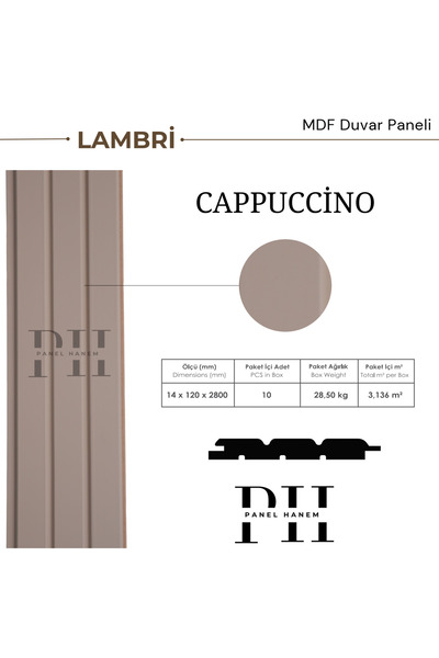 tualp LAMBRİ 14 CAPPUCCİNO