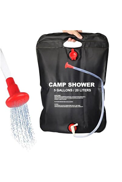 OEM Dus Portabil pentru Camping cu Incalzire Solara si Furtun cu Robinet , 20L