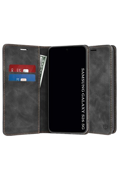 SKYDDAR INNOVATION Θήκη για Samsung Galaxy S26, Δερμάτινη θήκη Confy Cover Pr...