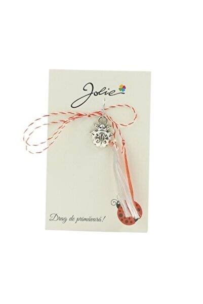 OEM Traditional Martisor P5 Ladybug 5.5cm x 8.5cm