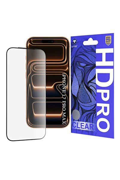 Lito iPhone 17 Pro Max Case - HD Pro Clear - Black