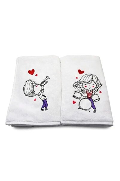 H Hotel Supplier Embroidered Bath Towels Children's Model 2, 2 x 70x140cm - 6...