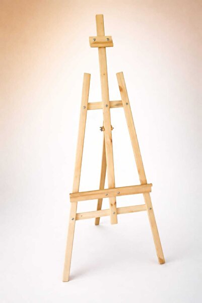 Samor Sanat Ayarlanabilir Ahşap Premium Seri Şövale 172 cm Profesyonel Kullanım