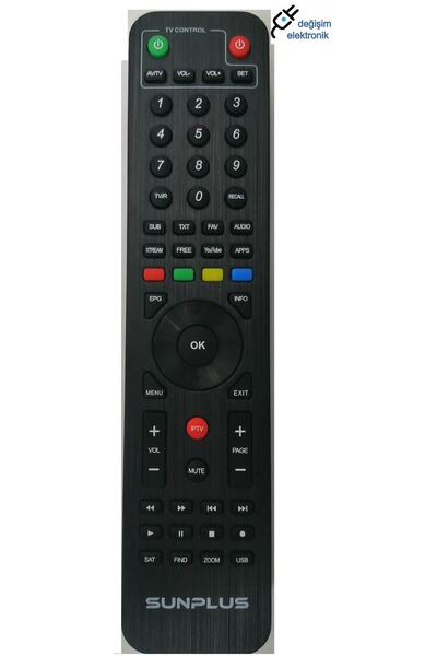 HiTech Sunplus Vipbox Gold Pro Hd Uydu Orjinal Kumandası