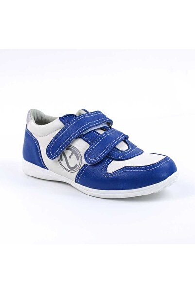 tino Children's sports shoes, made of natural leather, with sewn sole 3251-BL...