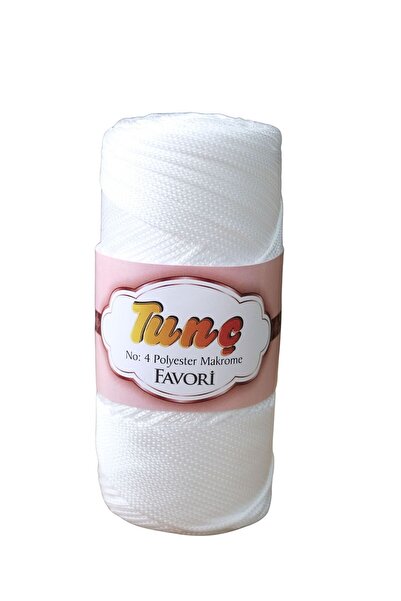 Tunç الرقم المفضل: 4 خيط بوليستر ماكراميه 001 / 2 قطعة