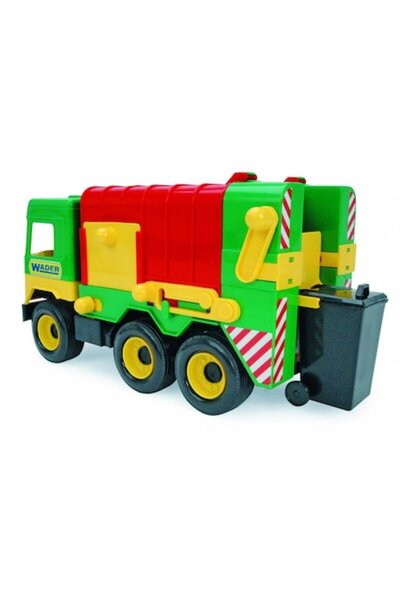 Wader Camion de gunoi din mijloc, 42 cm, multicolor