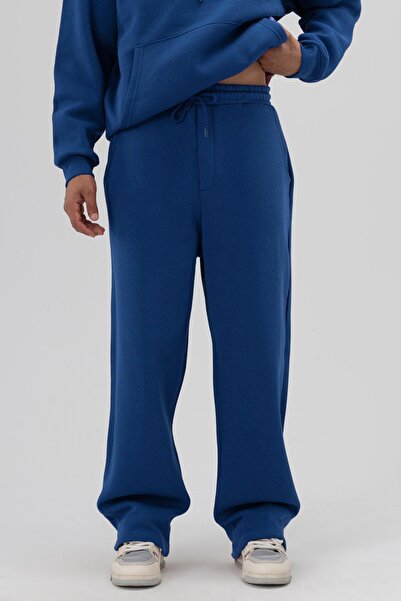 VAMOSCLO Washable Baggy Tracksuit Bottoms Turquoise