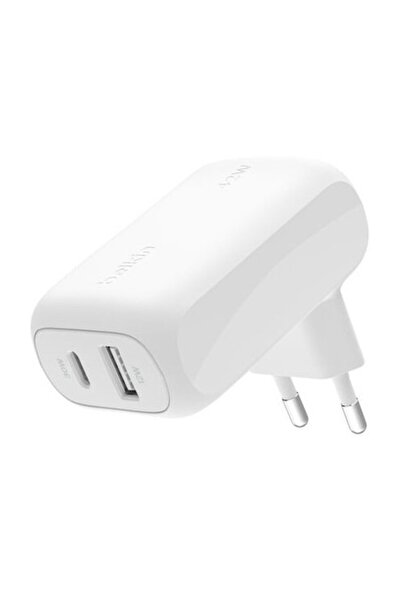 Belkin Încărcător dual de 42W - 30W USB-C PD PPS + 12W USB-A - Alb