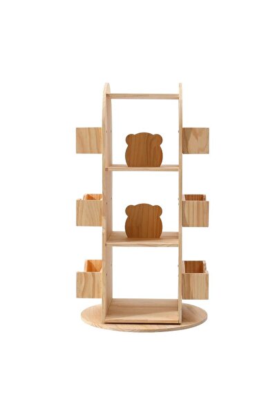 Woody Buddy - Rotating Bookshelf