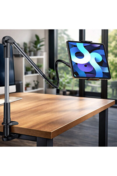 Artnest حامل أجهزة لوحية وهواتف لسطح المكتب بأذرع مرنة قابلة للتعديل |   متوا...