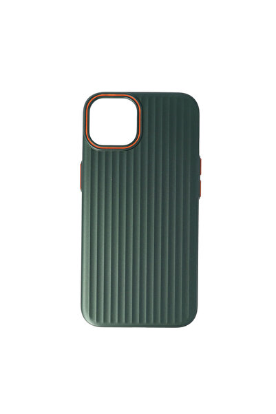 SEP PC Case Metallic Lines Apple iPhone 13 Green