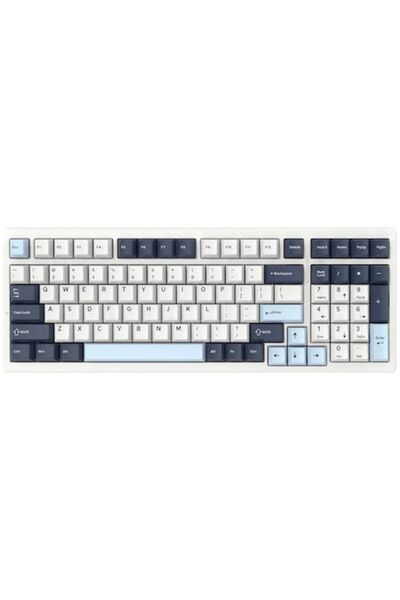 VGN Геймърска клавиатура Faraway, планинско синьо, американско оформление