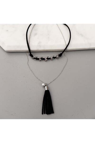 MOONGLOW ACCESSORIES Colier Black