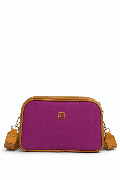 Just Polo حقيبة نسائية بحزام متقاطع فوشيا 4023