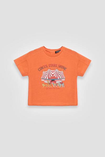 GB Baby BG Store Erkek Bebek Turuncu Tshirt