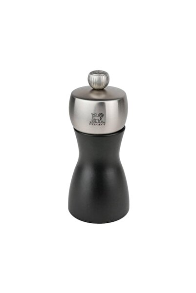 Peugeot Αλατιέρα, ξύλο, 12 cm, μαύρο/ασημί