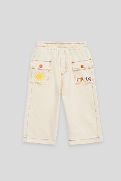 GB Baby BG Store Erkek Bebek Ekru Pantolon