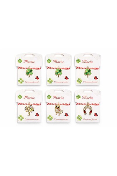OEM Set of 24 martisors with different shapes and designs, Martisor for the m...