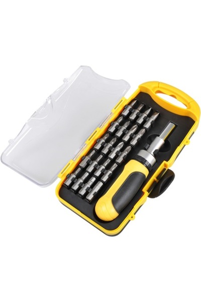 Fieldmann Set de 22 de biți, Fieldmann, galben/argintiu