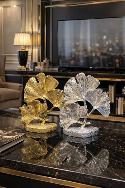 FLTS gümüş kaplama üç yapraklı gonca