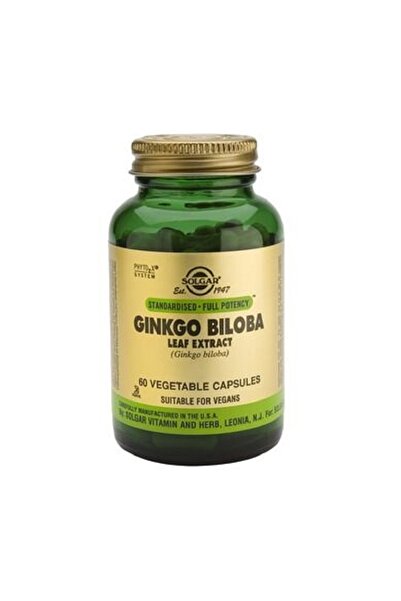 Solgar Extract din frunze de Ginkgo Biloba 60 capsule - Solgar