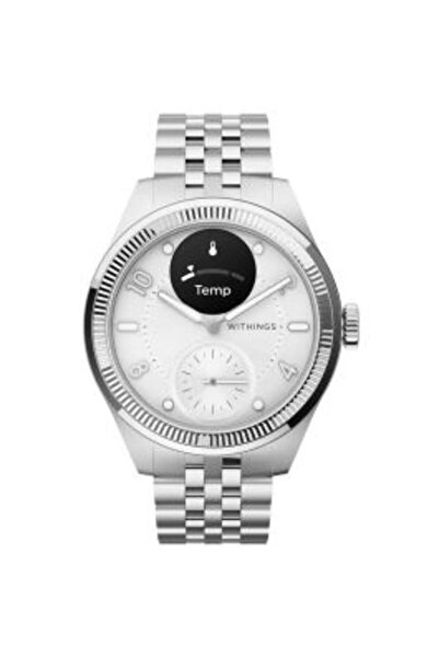 Withings HWA10-MODEL 10-ALL Scanwatch Nova Brilliant Silver 39mm 5ATM