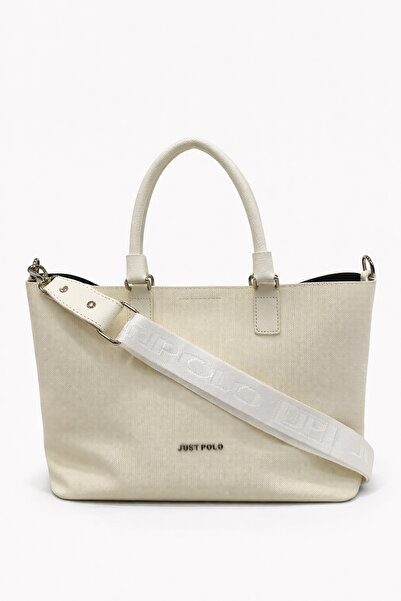 Just Polo Cross Strap Women's Bag White 6057
