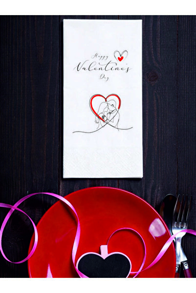 Baskı Adresi Matbaa & Promosyon Special Valentine's Day Printed Napkins with ...