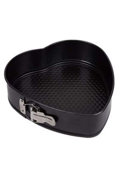 OEM Heart-Shaped Baking Tray with Detachable Walls 25.5 x 24 x 6.8 cm