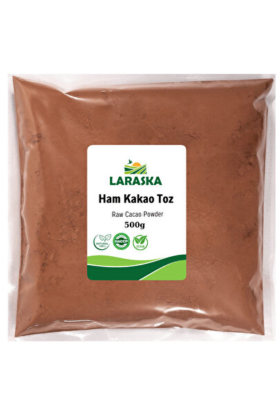 Laraska Natural Ham Kakao Toz 500g - Raw Cacao Powder