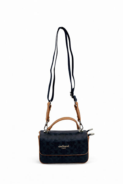 Just Polo Crossbody Women's Bag Black-Tan 8006