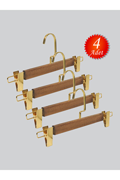 NYN Drvena 8131 (GOLG Hook Llama) vešalica za suknje i pantalone sa zatvarače...
