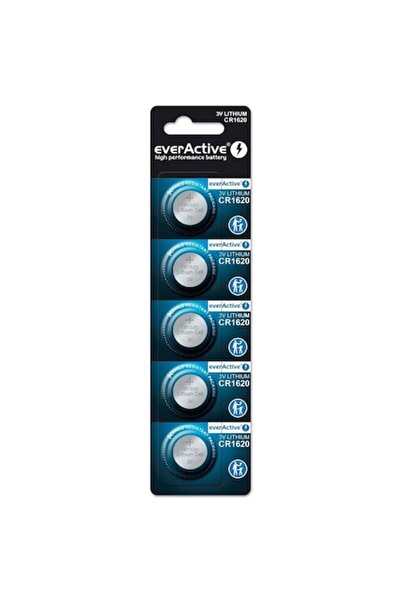 everActive Set baterii litiu, CR1620, 5 bucăți