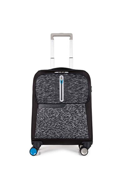 PIQUADRO , BagMotic, Synthetic Fabric, Textile Bag, Trolley, Black, Unisex, 6...