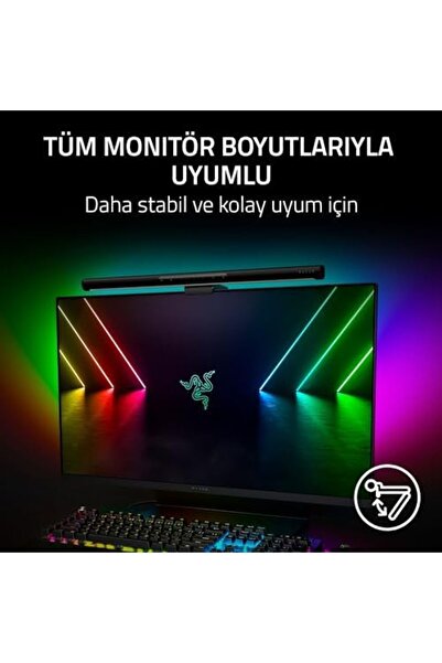 Yıldızan Storesellm Aether Monitör Işık Çubuğu - Oyun RGB aydınlatmalı bilgis...
