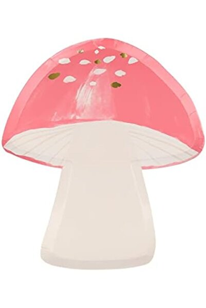 Nacario Nrcrioshop 215155 Daughter Mushroom Plates, Multicolored, Set of 8 12...