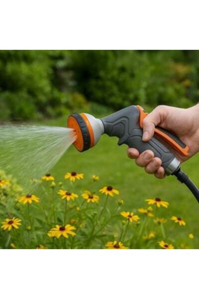 SHOPIENS 8-function garden hose