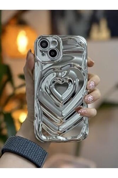 Nacario 3D Platinum Embossed Glossy Silicone Case Compatible with Nrcrioshop ...