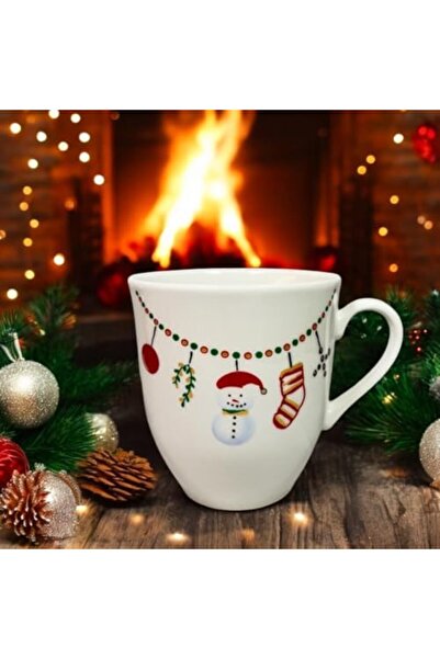 Nacario Nrcrioshop Chain Decorated Cardamom Man De Patterned Porcelain Mug 12...