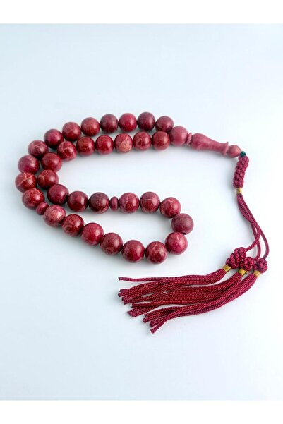 221331 A unique rosary made from natural red coral