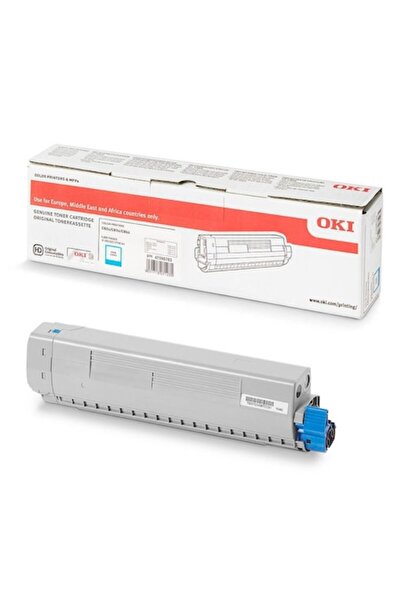 OKI Toner 47095703, Cyan, 5000 pagini, Pentru C824/834/844