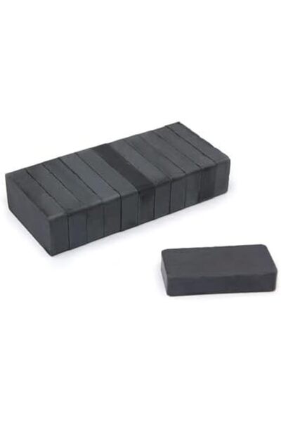 Nacario Nrcrioshop 40X20X10 mm Y35 Ferrite (Ceramic) Magnet - 5 Piece Set 120...