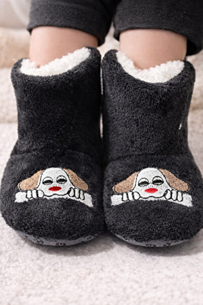 pufien Cizme de casă cu talpă anti-alunecare pentru bebeluși și copii / Papuc...